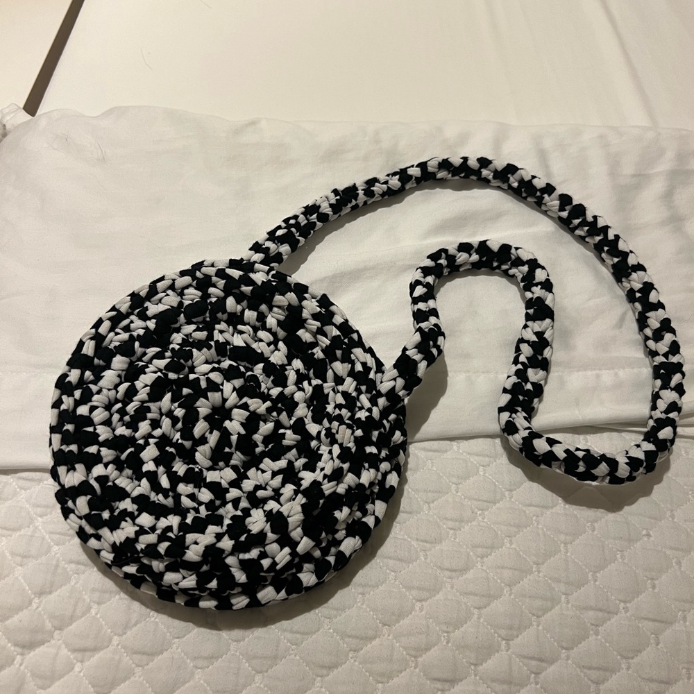 Handmade woven stretchy bag from Key West! Brand New, super cute!